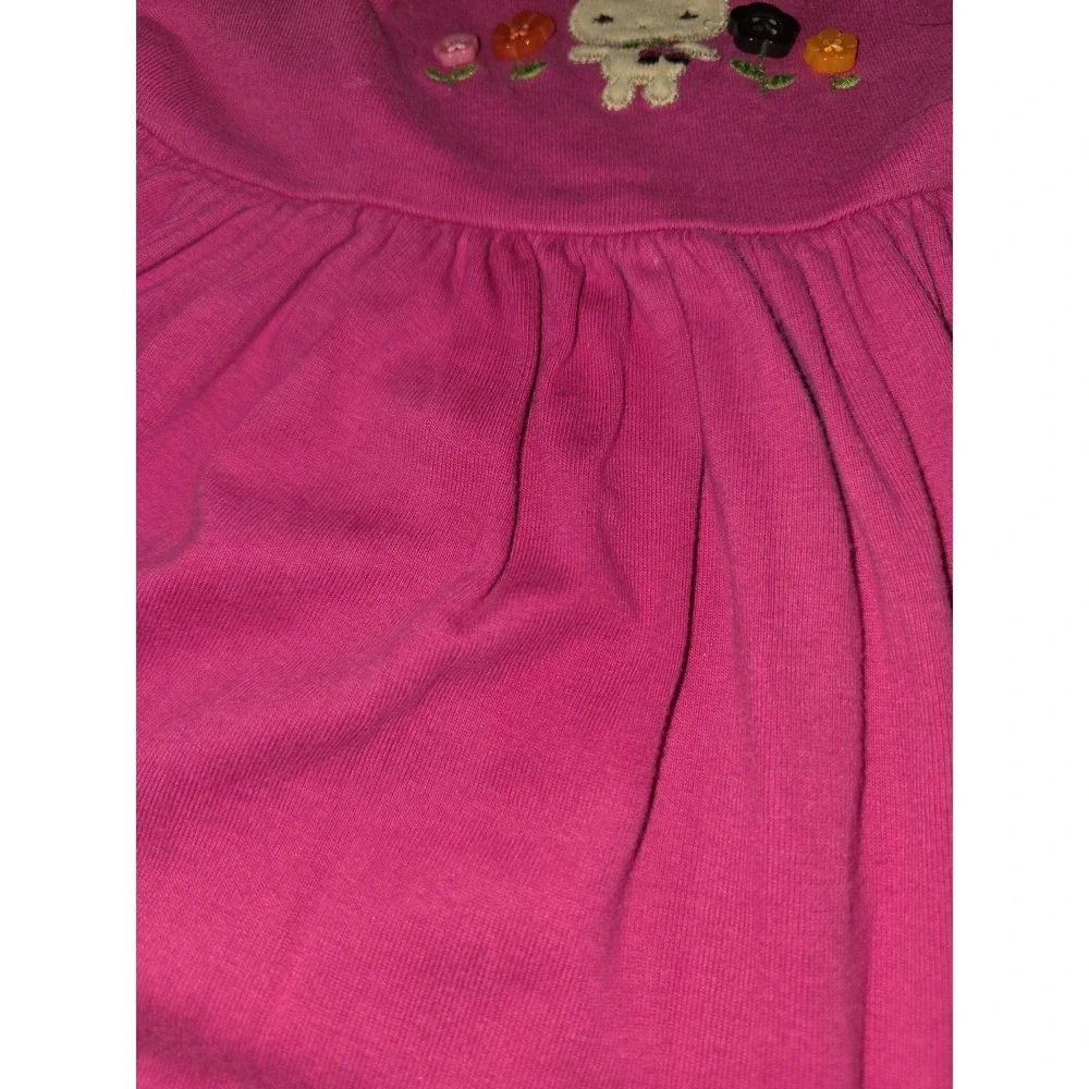 Gymboree all about buttons bunny dress size 12 18 months